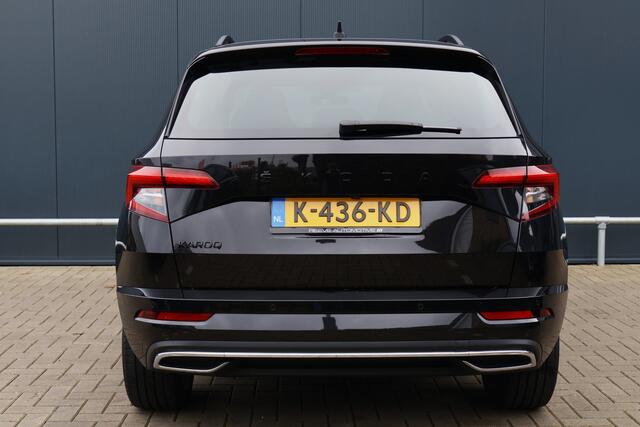 Skoda Karoq 1.5 TSI ACT Sportline Business Automaat | Virtual Cockpit | Trekhaak | Panoramadak | Adaptieve Cruise | Stoelverwarming | Camera | Canton
