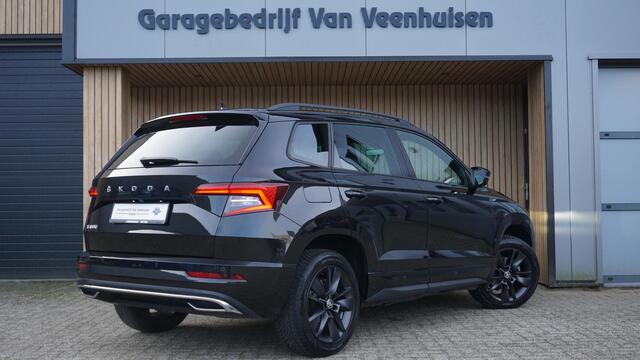 Skoda Karoq 1.5 TSI 150pk Sportline Business Virtual Navi A-Camera Sfeerverlichting Adaptive Cruise Keyless LED 88140km!
