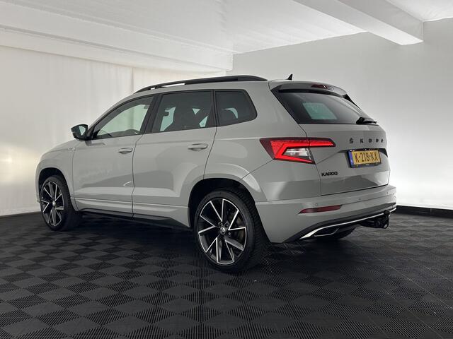 Skoda Karoq 1.5 TSI ACT Sportline Business (INCL.BTW) Aut. *PANO | DIGI-COCKPIT | FULL-LED | ADAPTIVE-CRUISE | CANTON-SOUND | BLIND-SPOT | HEATED-SPORTSEATS | CAMERA | AMBIENT-LIGHT | NAVI-FULLMAP | KEYLESS | DAB+ | TOWBAR | 19''ALU*
