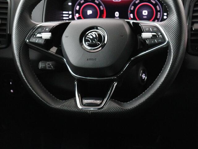 Skoda Karoq 1.5 TSI Sportline | Panoramadak | Stoelverwarming | Virtual Cockpit | Adaptive cruise | Canton Audio | Camera | File Assistent | Keyless | Side Assist | Full LED | Navigatie