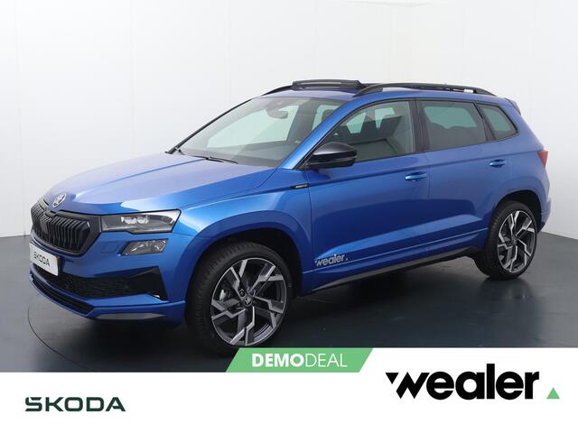 Skoda Karoq 1.5 TSI 150 PK Sportline Business DSG | Automaat | Navigatie | Panoramadak | Skoda Sound | 19" Lichtmetalen velgen |