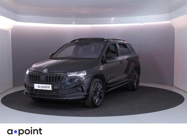 Skoda Karoq 1.5 TSI ACT Sportline Business 150 pk Automaat (DSG) | Verlengde garantie | Navigatie | Panoramadak | Parkeersensoren (Park assist) | Rondomzicht camera | Stoelverwarming v/a |