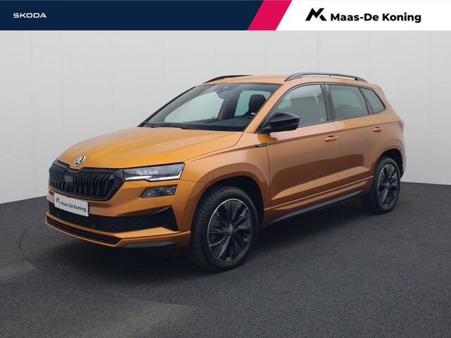 Skoda Karoq 1.5TSI/150PK ACT Sportline DSG · Navigatie · Trekhaak · Apple/Android Car Play · Camera · Garantie tot maart 2029 of 60000km.