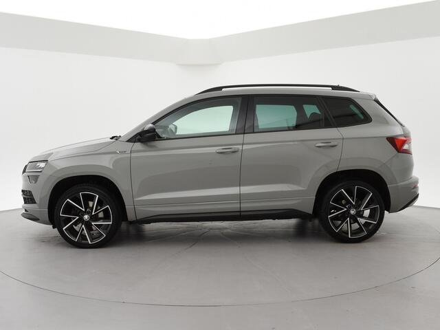 Skoda Karoq 1.5 TSI ACT 150 PK DSG SPORTLINE + CANTON AUDIO | STEEL GREY | CAMERA | 19 INCH | VIRTUAL | SFEER