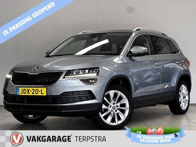 Skoda Karoq 1.5 TSI ACT Business Edition/ Trekhaak/ 150pk/ Virtual Cockpit/ 18'' LMV/ LED Koplampen/ Keyless/ Camera/ Adaptive Cruise/ Apple + Android/ Grootlicht Assist./ DAB+/ Extra getint glas/ PDC V+A/ Dakrails.