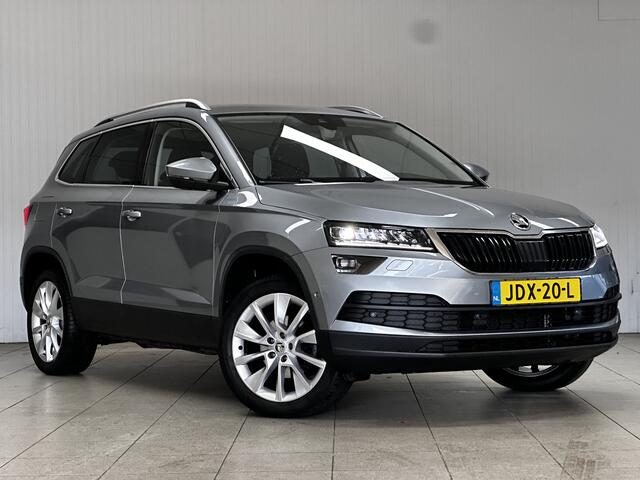 Skoda Karoq 1.5 TSI ACT Business Edition/ Trekhaak/ 150pk/ Virtual Cockpit/ 18'' LMV/ LED Koplampen/ Keyless/ Camera/ Adaptive Cruise/ Apple + Android/ Grootlicht Assist./ DAB+/ Extra getint glas/ PDC V+A/ Dakrails.