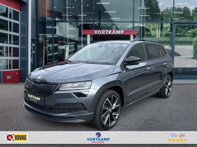 Skoda Karoq 2.0 TSI DSG SPORTLINE 4X4 PANO-DAK/TREKHAAK/STANDKACHEL/CAMERA