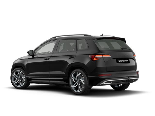 Skoda Karoq Sportline Ultimate 1.5 TSI ACT 150 pk 7 versn. DSG | Wegklapbare Trekhaak | Travel Assist Pakket Plus | Virual Pedal | 19 Inch Velgen Sagitarius