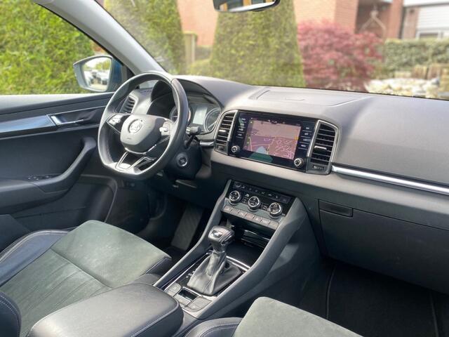 Skoda Karoq 1.5 TSI DSG BNS.ED. PLUS Full Options Panoramadak Leer Alcantara Trekhaak ACC