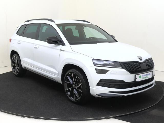 Skoda Karoq 1.5 TSI ACT Sportline Business | CANTON audio | Achteruitrijcamera | Cruise control | CarPlay | Keyless | Navigatie | Stoel- en stuurwielverwarming |