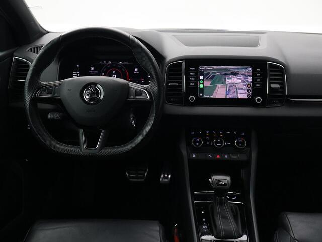 Skoda Karoq 1.5 TSI ACT SPORTLINE + WEGKL. TREKHAAK | VOL LEDER | ADAPTIVE CRUISE | CANTON | CAMERA