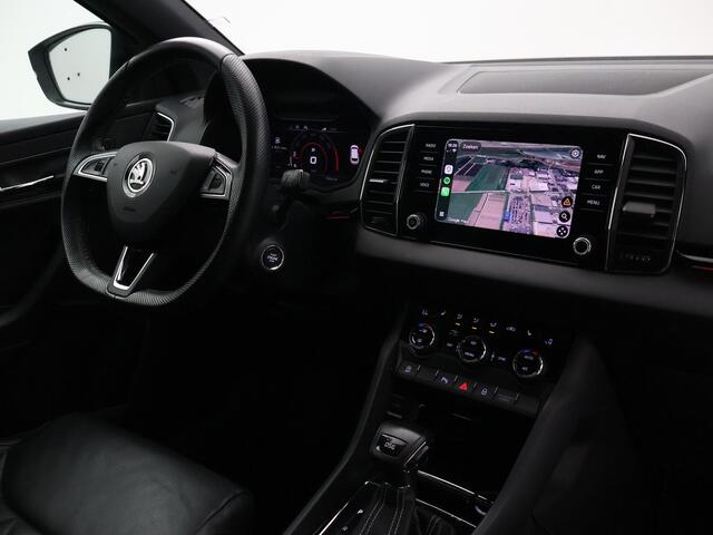 Skoda Karoq 1.5 TSI ACT SPORTLINE + WEGKL. TREKHAAK | VOL LEDER | ADAPTIVE CRUISE | CANTON | CAMERA