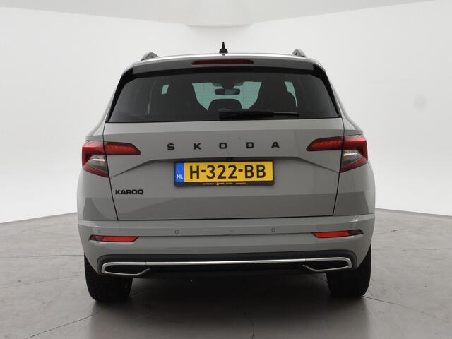 Skoda Karoq 1.5 TSI ACT SPORTLINE + WEGKL. TREKHAAK | VOL LEDER | ADAPTIVE CRUISE | CANTON | CAMERA