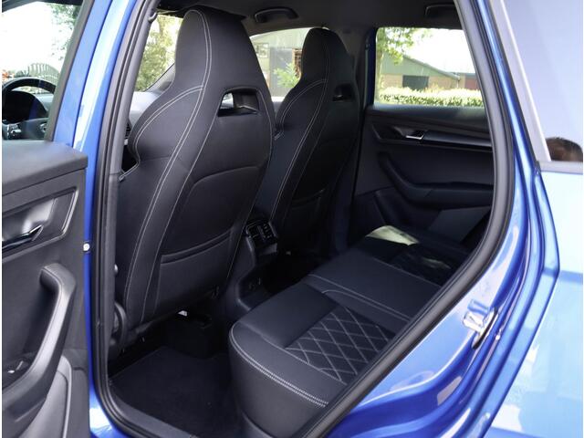 Skoda Karoq 1.5 TSI ACT Sportline 150PK DSG Camera Navi Stoel/Stuurverw. Race Blue 19 inch