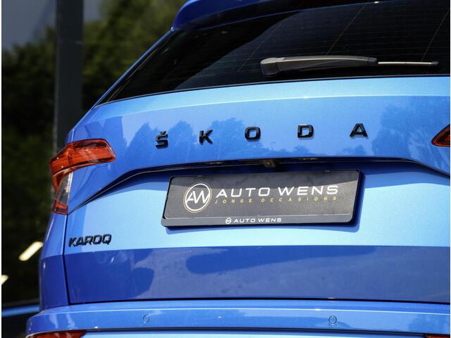 Skoda Karoq 1.5 TSI ACT Sportline 150PK DSG Camera Navi Stoel/Stuurverw. Race Blue 19 inch