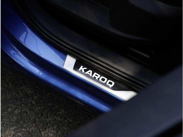 Skoda Karoq 1.5 TSI ACT Sportline 150PK DSG Camera Navi Stoel/Stuurverw. Race Blue 19 inch