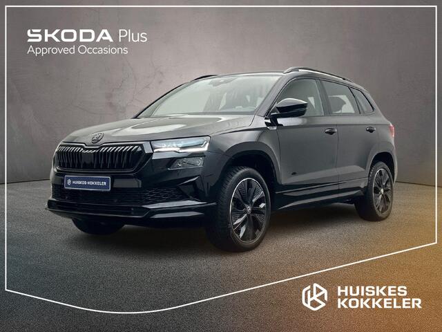 Skoda Karoq Sportline Business 1.5 TSI 150pk DSG Automaat Trekhaak, Adaptive cruise control, Achteruitrijcamera, Navigatie, LED matrix koplampen, Stoelverwarming