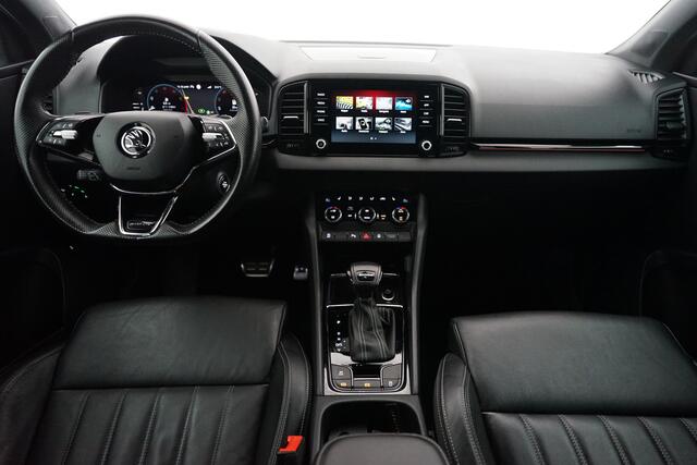 Skoda Karoq 1.5 TSI ACT Sportline Business Leer, Geheugen stoelen, ACC, Stoelverwarming