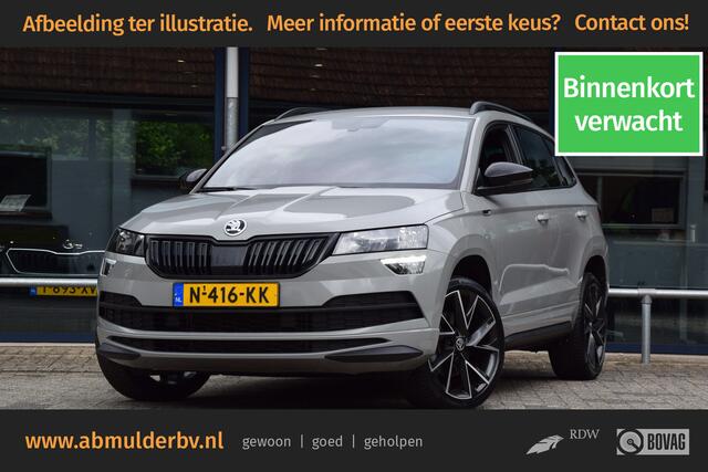 Skoda Karoq 1.5 TSI 150PK ACT Sportline Business DSG Automaat | BOVAG Garantie | Vitrual Dashboard | Adaptive Cruise Control | Apple Carplay/Android Auto | Stoelverwarming | Voorruit verwarming |
