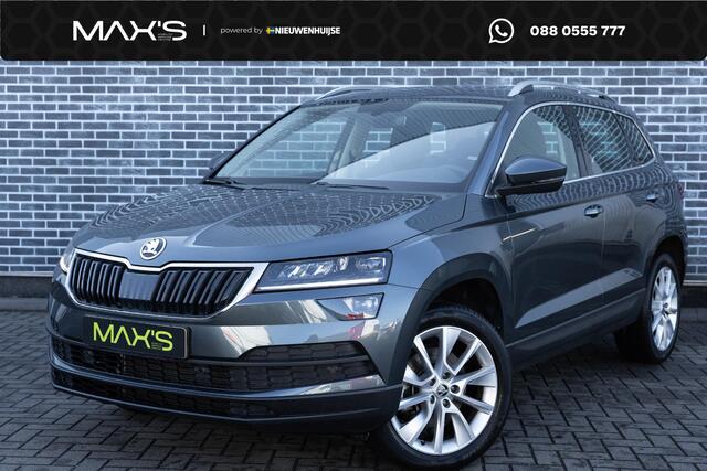 Skoda Karoq 1.5 TSI DSG Style Business | Trekhaak | Panoramadak | Achteruitrijcamera | Parkeersensoren | Keyless Entry | Elektrische Achterklep | Canton Audio | LED Koplampen | Stoelverwarming | Navigatie | Apple Carplay | Android Auto