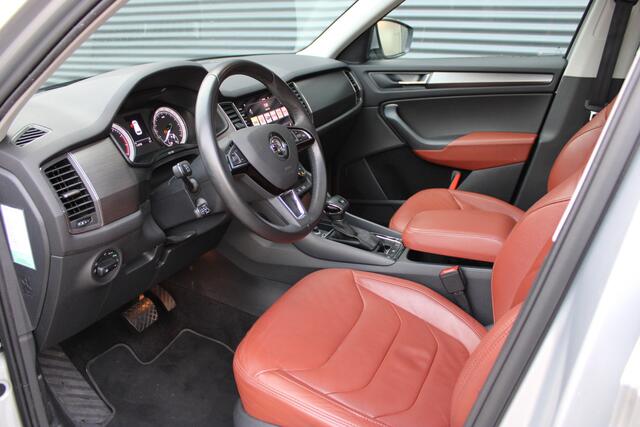 Skoda Kodiaq 1.5 TSI Ambition Business 7-Persoons Cognac-Leder Panoramadak CarPlay Full-LED