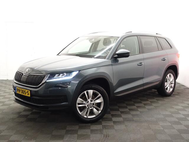 Skoda Kodiaq 1.4 TSI Sportline- 7 Pers, Sport Leder, Navi, Xenon Led, Carplay, Keyless, Park Assist