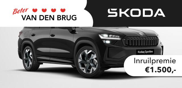 Skoda Kodiaq 1.5 TSI PHEV Sportline Business | Trekhaak | Elektrische achterklep | Stoelverwarming | Adaptieve cruise control
