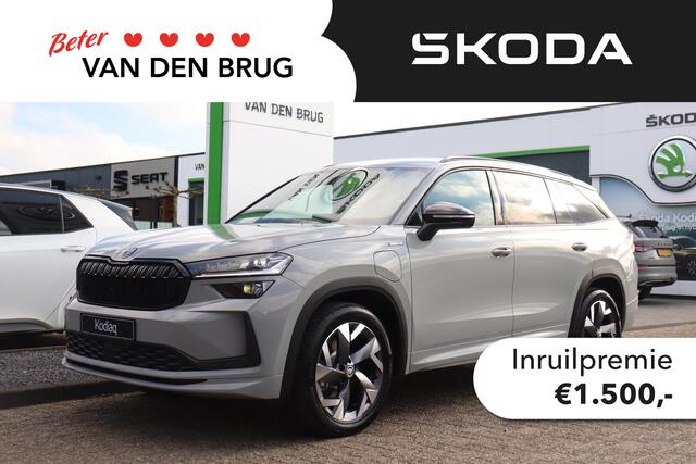 Skoda Kodiaq 1.5 TSI PHEV 204pk Sportline Business | Panoramadak | Stoelverwarming voor & achter | Stuurwielverwarming | Light & View |