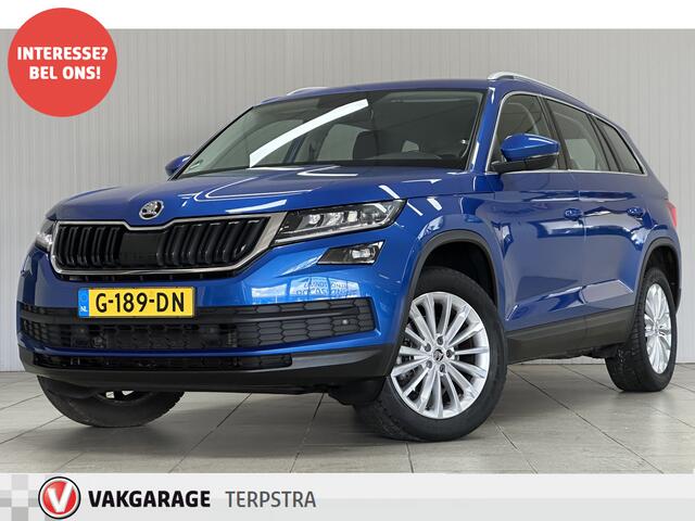 Skoda Kodiaq 1.5 TSI Business Edition/ Automaat!/ Trekhaak/ Camera/ Audio-Premium/ LED Koplampen/ Keyless/ 18'' LMV/ Sfeerverlichting/ Apple + Android/ DAB+/ Navi/ Adaptive Cruise/ Mistl./ PDC V+A/.