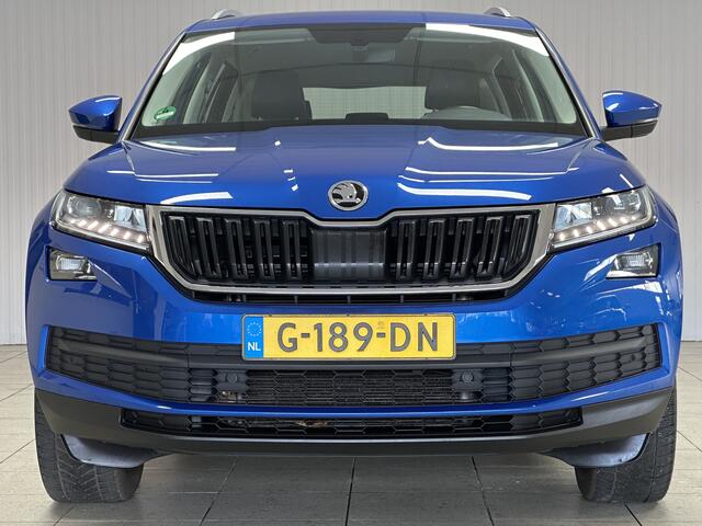 Skoda Kodiaq 1.5 TSI Business Edition/ Automaat!/ Trekhaak/ Camera/ Audio-Premium/ LED Koplampen/ Keyless/ 18'' LMV/ Sfeerverlichting/ Apple + Android/ DAB+/ Navi/ Adaptive Cruise/ Mistl./ PDC V+A/.