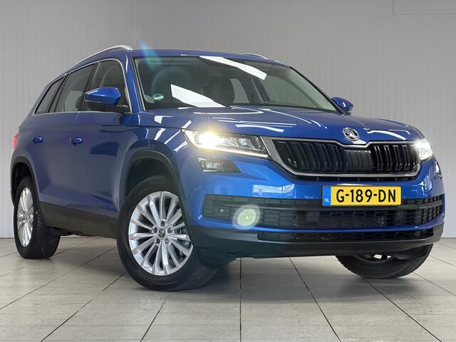 Skoda Kodiaq 1.5 TSI Business Edition/ Automaat!/ Trekhaak/ Camera/ Audio-Premium/ LED Koplampen/ Keyless/ 18'' LMV/ Sfeerverlichting/ Apple + Android/ DAB+/ Navi/ Adaptive Cruise/ Mistl./ PDC V+A/.