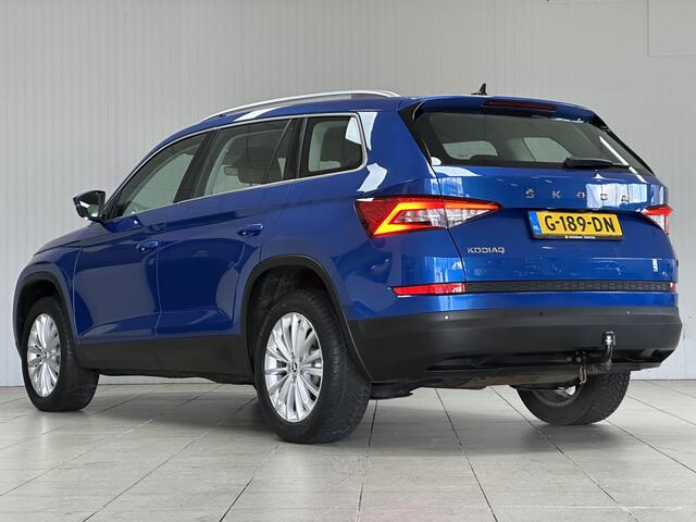 Skoda Kodiaq 1.5 TSI Business Edition/ Automaat!/ Trekhaak/ Camera/ Audio-Premium/ LED Koplampen/ Keyless/ 18'' LMV/ Sfeerverlichting/ Apple + Android/ DAB+/ Navi/ Adaptive Cruise/ Mistl./ PDC V+A/.
