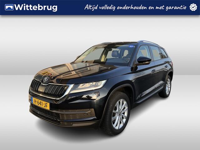 Skoda Kodiaq 1.5 TSI Business Edition / AUTOMAAT/ ELEKT. TREKHAAK/ KEYLESS/ CRUISE/ 18" LMV/ NAVI/ DAB/ SMARTLINK/ SPRAAKBEDIENING/ BLUETOOTH/ PARK. SENSOREN + CAMERA/ FULL LED