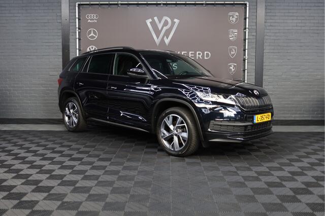 Skoda Kodiaq 1.5 TSI Sportline Business | Ned. Auto | Trekhaak | Stuur en stoel verwarming |