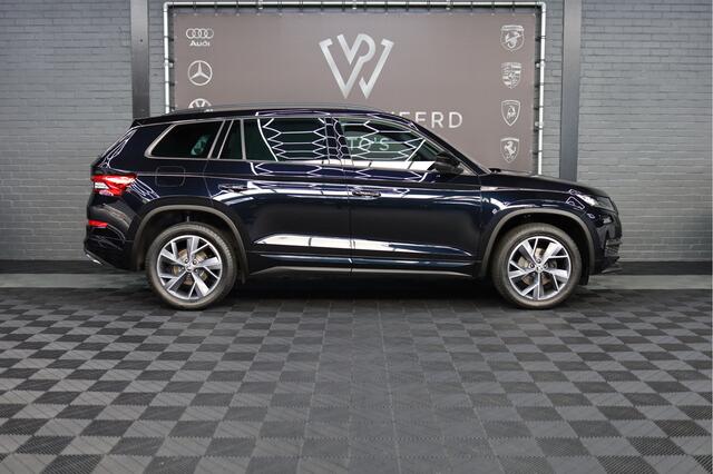 Skoda Kodiaq 1.5 TSI Sportline Business | Ned. Auto | Trekhaak | Stuur en stoel verwarming |