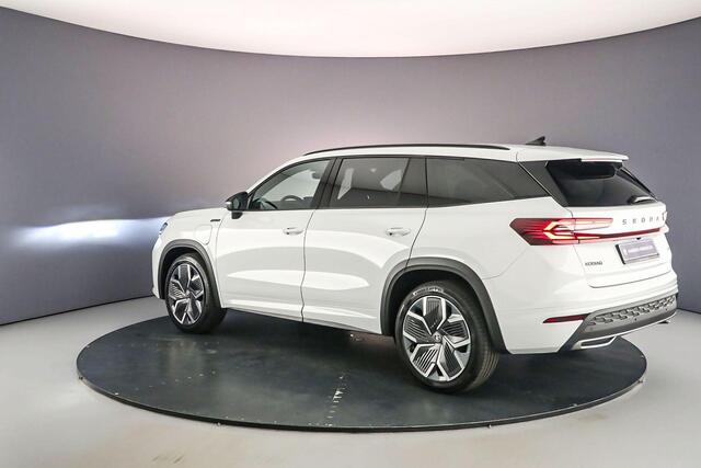 Skoda Kodiaq Sportline Business 1.5 TSI PHEV 204pk DSG Automaat Trekhaak, Panoramadak, Adaptive cruise control, Navigatie, Elektrische achterklep, LED matrix koplampen, Stoelverwarming