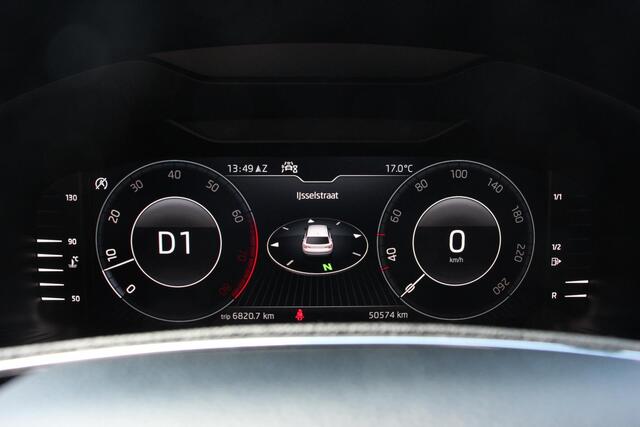 Skoda Kodiaq 1.5 TSI 150pk Automaat Style 7p. Navigatie Apple Carplay/Android Auto Adaptive Cruise Control Parkeersensoren Camera Elektrische achterklep Stoel- en stuurverwarming Virtual Cockpit Keyless Entry/Start Ledverlichting Getinte ramen Climate Control