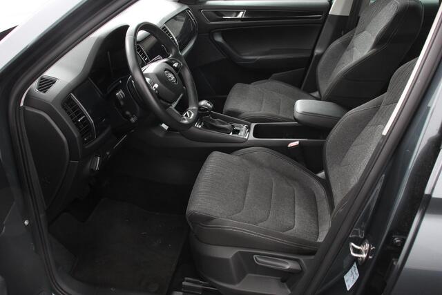 Skoda Kodiaq 1.5 TSI 150pk Automaat Style 7p. Navigatie Apple Carplay/Android Auto Adaptive Cruise Control Parkeersensoren Camera Elektrische achterklep Stoel- en stuurverwarming Virtual Cockpit Keyless Entry/Start Ledverlichting Getinte ramen Climate Control