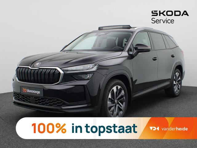Skoda Kodiaq 1.5 TSI MHEV Business Edition 7p. 150PK DSG matrix led, trekhaak, schuif-kanteldak, achteruitrijcamera, stuur-stoelverwarming, adaptive cruise, side assist, keyless, 19" lichtmetaal
