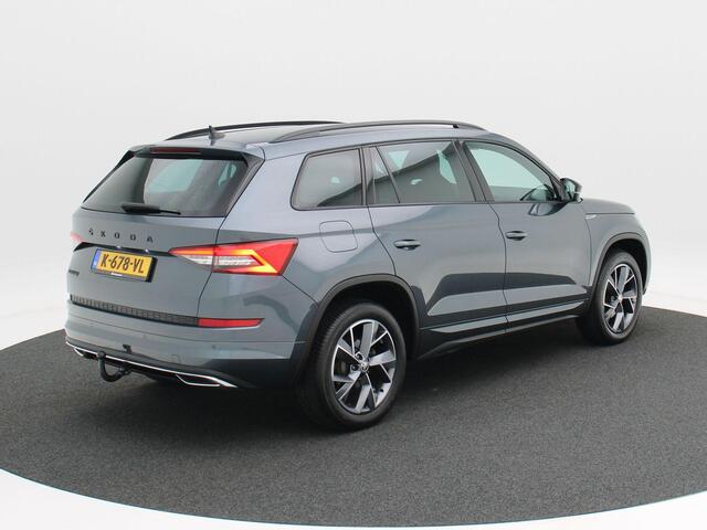 Skoda Kodiaq 1.5 TSi 150 Pk Automaat Sportline Business | Adaptive Cruise | CarPlay | Navigatie | Bluetooth | Achteruitrijcamera | 19 Inch | Trekhaak | 79.142 Km!!