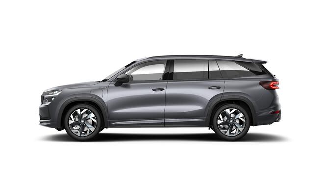 Skoda Kodiaq 1.5 TSI PHEV 204 6DSG Sportline Business Automaat | Multifunctioneel verwarmbaar 3 spaaks sportstuur incl. peddels voor recuperatie en HOD (hands off detectie) | KESSY (Keyless Entry and Start stop System)