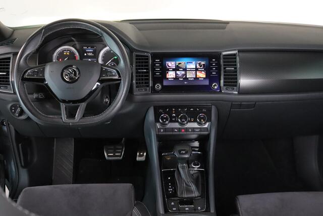 Skoda Kodiaq 1.5 TSI, Sportline, 7-Persoons, Trekhaak, Navigatie, Apple CarPlay/Android Auto, Achteruitrijcamera, Climate Control, Automaat, Sportstoelen, Memory,