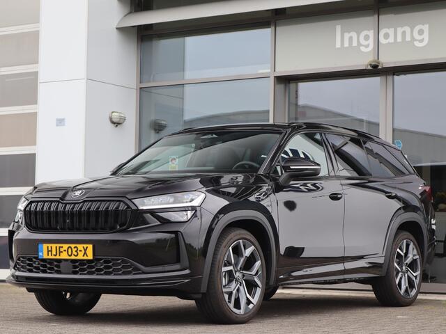 Skoda Kodiaq 1.5 TSI 204 pk PHEV Sportline Business | Zwenkbare Trekhaak | Navigatie | SmartLink | Adaptive Cruise | LED | Camera | Stoelverwarming | Elektrische Stoelen | Nieuwprijs Rijklaar ¤55.730,-