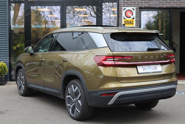 Skoda Kodiaq 1.5 TSI iV PHEV 204PK Business Pano/Leder/Matrix LED/DCC/360Camera/Head-up/Keyless/20"/Trekhaak wegkl.