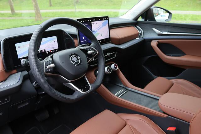 Skoda Kodiaq 1.5 TSI iV PHEV 204PK Business Pano/Leder/Matrix LED/DCC/360Camera/Head-up/Keyless/19"/Trekhaak wegkl.