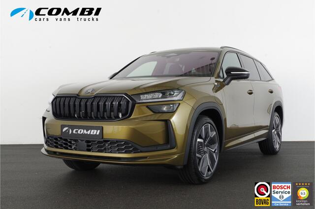 Skoda Kodiaq 1.5 TSI PHEV Sportline Business > Trekhaak | 20 inch | Winter-pakket | Bronx Gold Metallic Lease ook mogelijk!