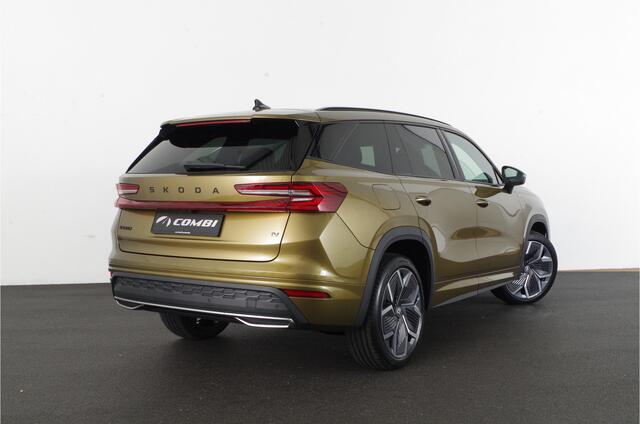 Skoda Kodiaq 1.5 TSI PHEV Sportline Business > Trekhaak | 20 inch | Winter-pakket | Bronx Gold Metallic Lease ook mogelijk!