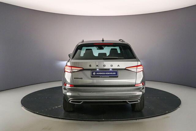 Skoda Kodiaq Sportline Business 7p. 1.5 TSI 150pk DSG Automaat Trekhaak, 3e zitrij, Cruise control, Achteruitrijcamera, LED matrix koplampen, Navigatie, Stoelverwarming
