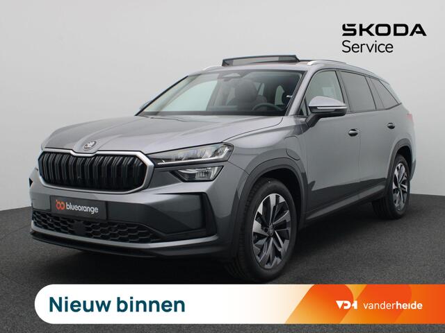 Skoda Kodiaq 1.5 TSI PHEV Business Edition 204 PK DSG panoramadak, trekhaak, 19" lichtmetaal, verwarmbaar stuurwiel, keyless, elektrische achterklep, side assist, verwarmbare achterbank, achteruitrijcamera