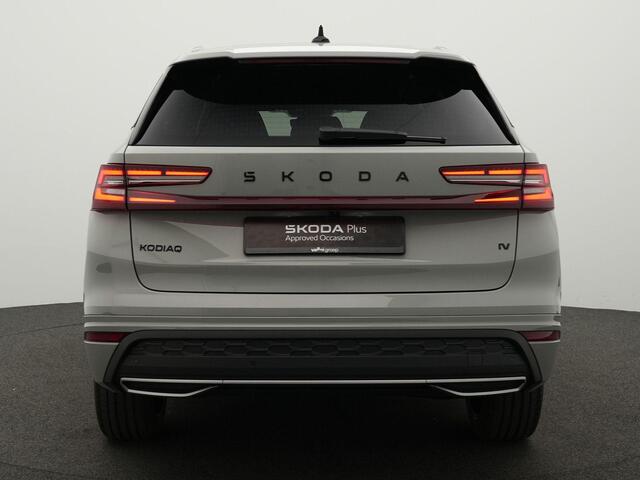Skoda Kodiaq 1.5 TSI 204 pk DSG PHEV Sportline Business | Geheugenstoelen | Stoel-/achterbankverwarming | CANTON | Leder/alcantara | Matrix LED